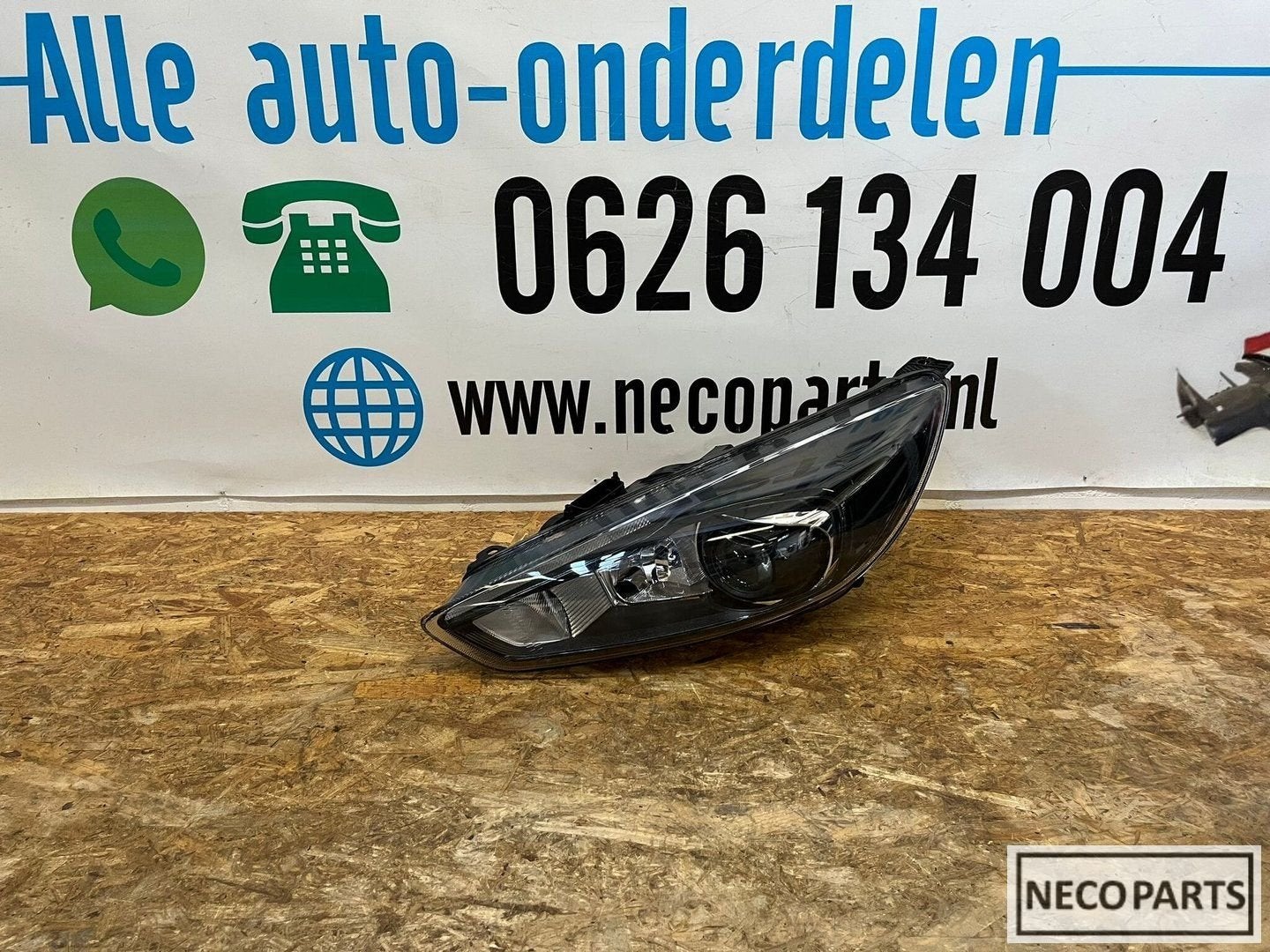FORD FOCUS MK3 XENON KOPLAMP LINKS F1EB-13D155 ORIGINEEL, Gebruikt, -, -, Ophalen of Verzenden