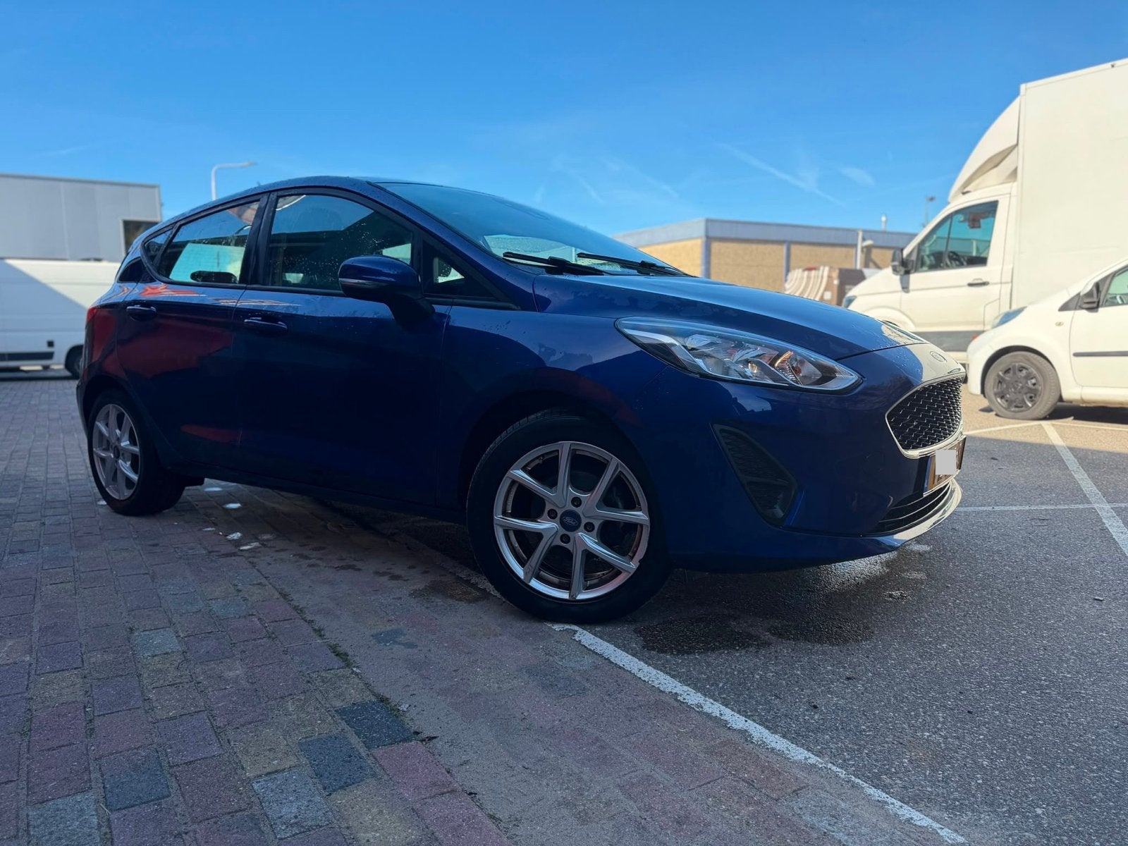 Ford fiesta 1.1 2017 NAP, Blauw, Handgeschakeld, Ophalen of Verzenden, Ford