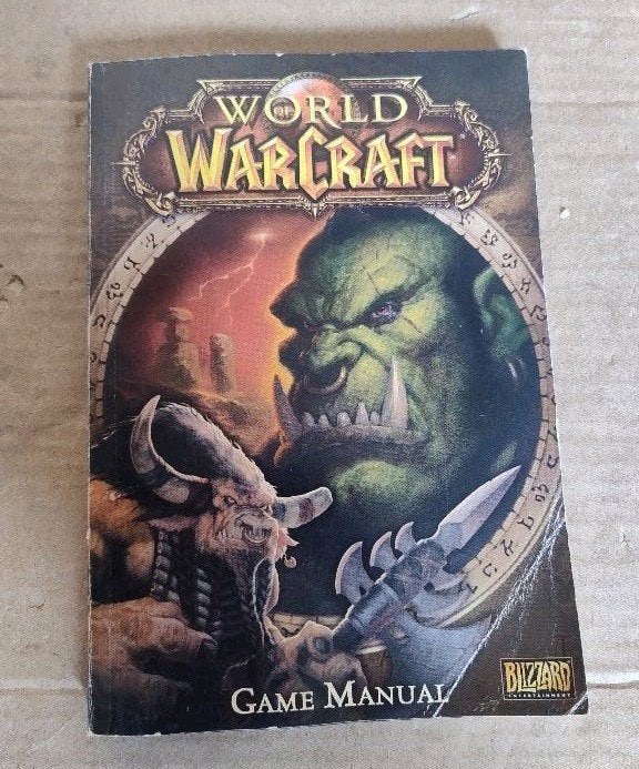 Originele World of Warcraft - Game manual uit 2004, 1 speler, Ophalen of Verzenden, Zo goed als nieuw, Role Playing Game (Rpg)