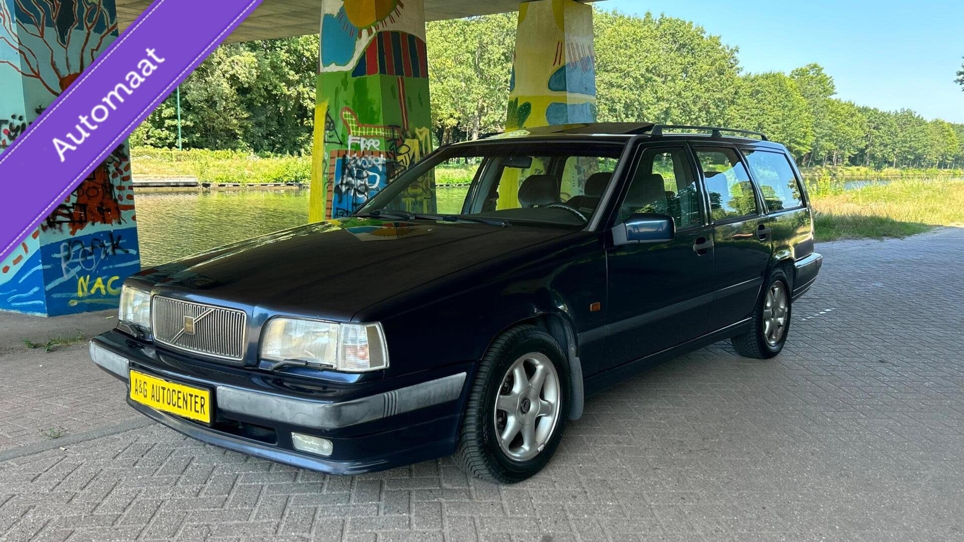 Volvo 850 2.5-20V GLT/3e Eig/170PK/Schuifdak/Trekhaak/Nw Apk, Auto's, Blauw, Leder en Stof, 11 km/l, 2435 cc
