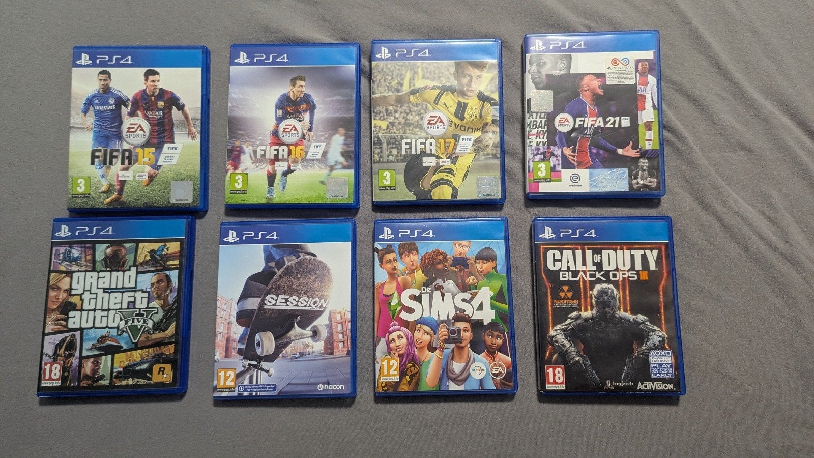 PS4 games + controller (zonder kabel), 3 spelers of meer, Ophalen of Verzenden, Zo goed als nieuw, Vanaf 3 jaar