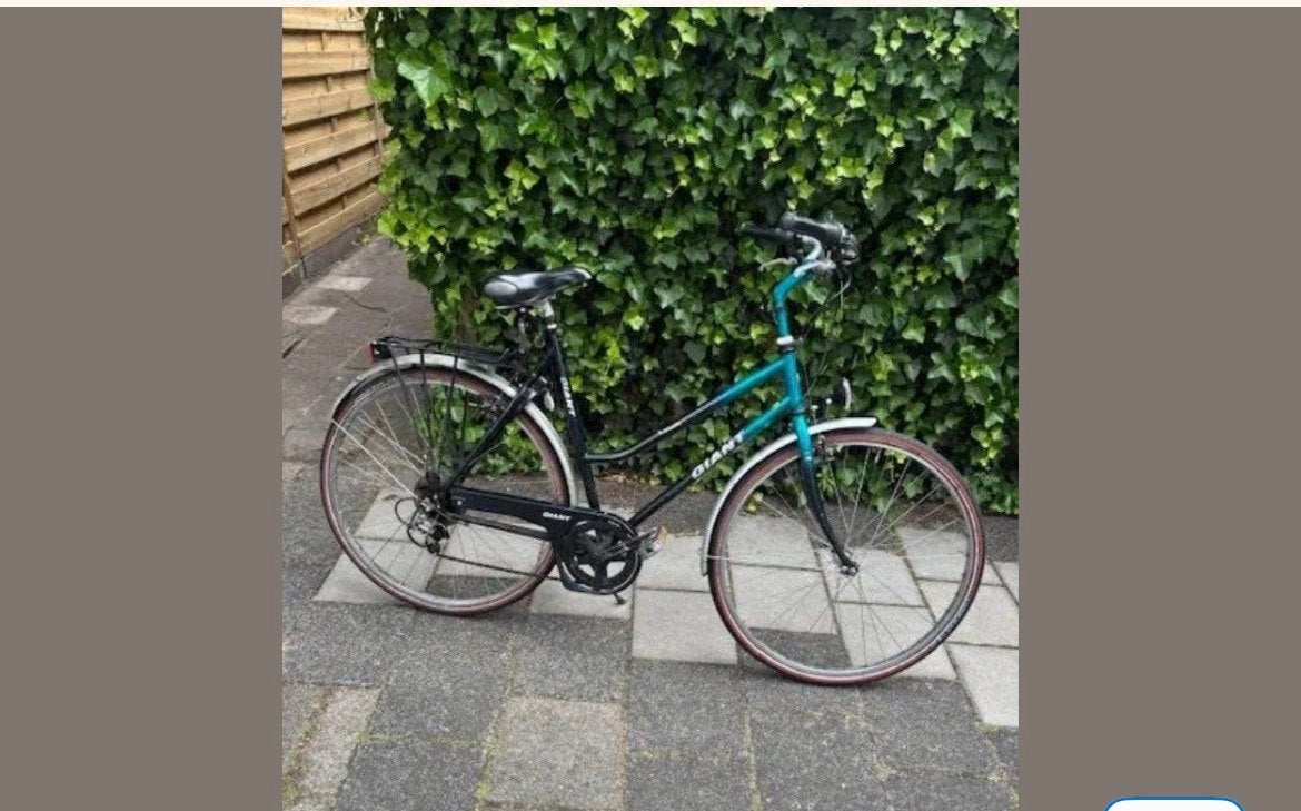 Dames fiets, Ophalen, Zo goed als nieuw