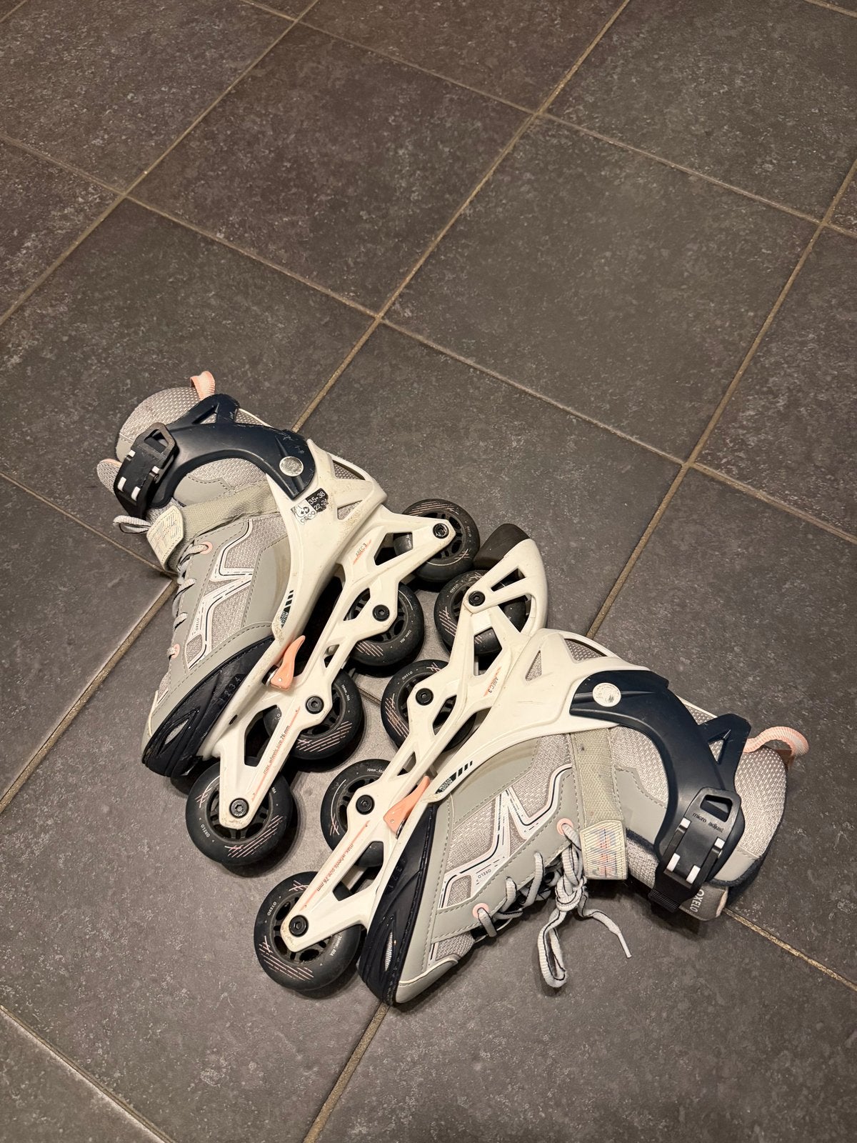 Verstelbare Skeelers Decathlon Oxelo Fit 3 Maat 35-38, Kinderen, Inline skates 4 wielen, Ophalen, Overige merken