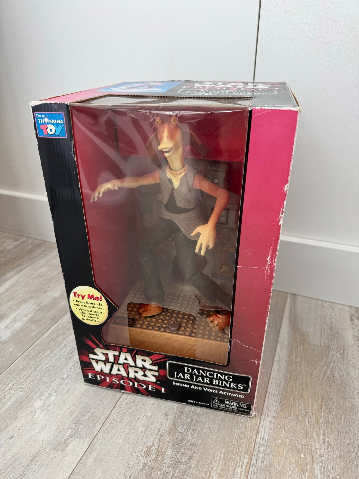 Star Wars Episode I - Dancing Jar Jar Binks (Nieuw in doos), Verzamelen, Ophalen, Nieuw, Actiefiguurtje