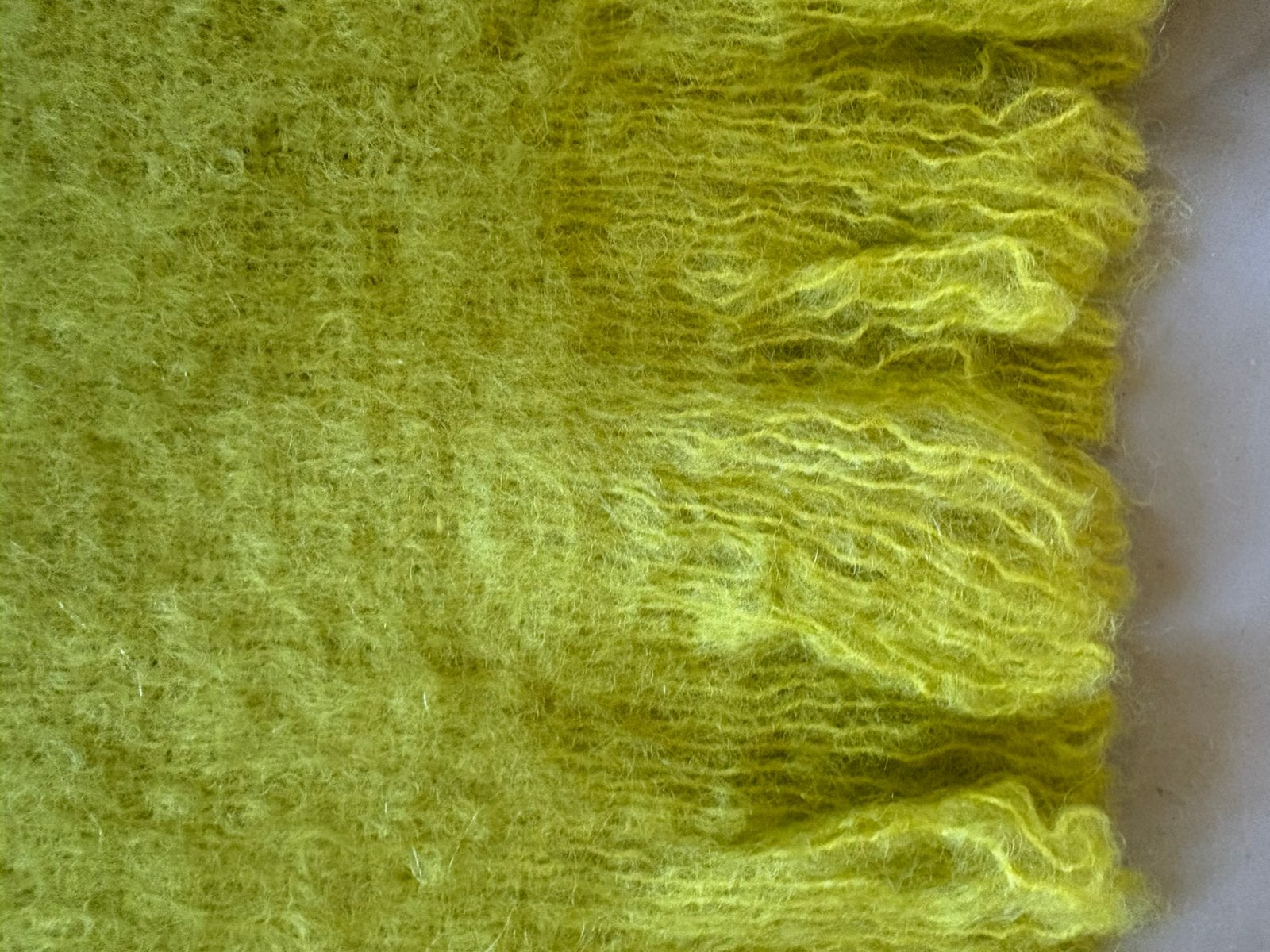 Lime groene plaid, Ophalen of Verzenden, Zo goed als nieuw