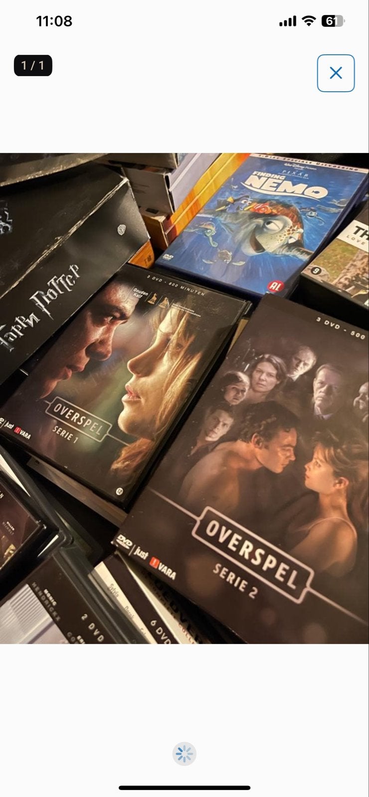 Overspel Serie 1 & 2 DVD Boxset - Nederlandse Thriller, Psychologische thriller, Nederlands, Zo goed als nieuw, Vanaf 12 jaar