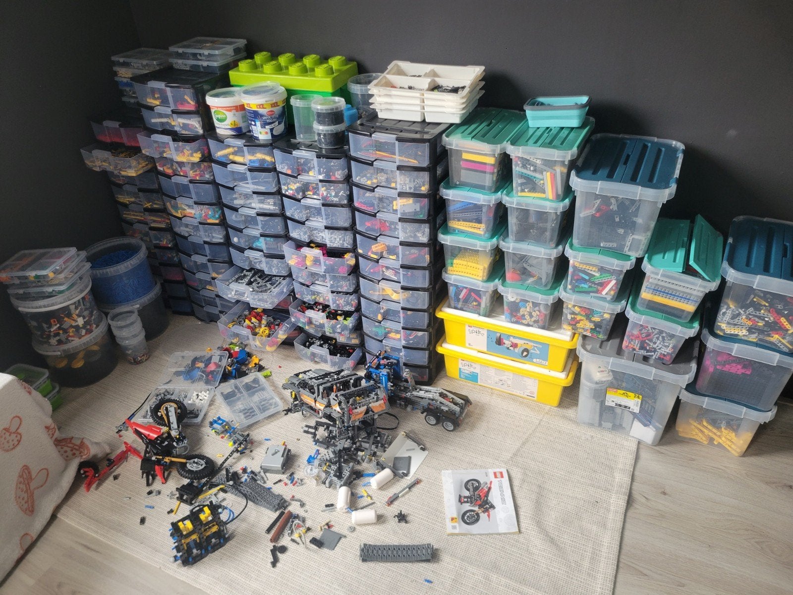 lego technic partij, Ophalen, Zo goed als nieuw, Lego