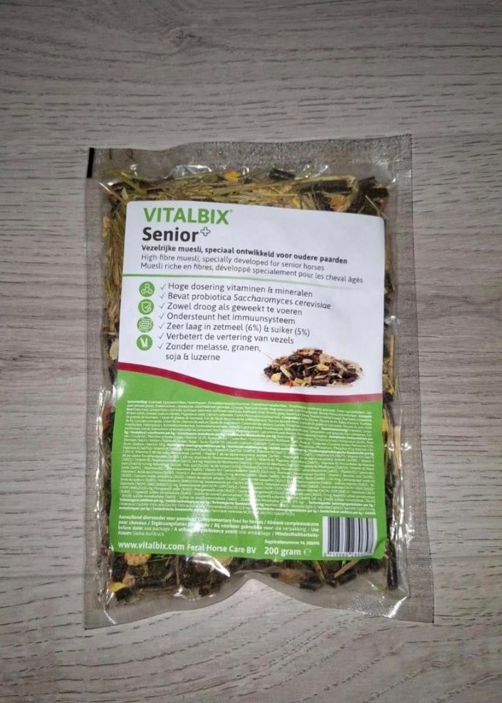 Vitalbix musli, Ophalen, Nieuw