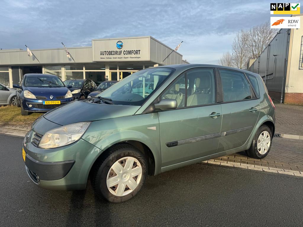 Renault Scénic 1.6-16V Tech Road, Voorwielaandrijving, Stof, 1295 kg, 4 cilinders
