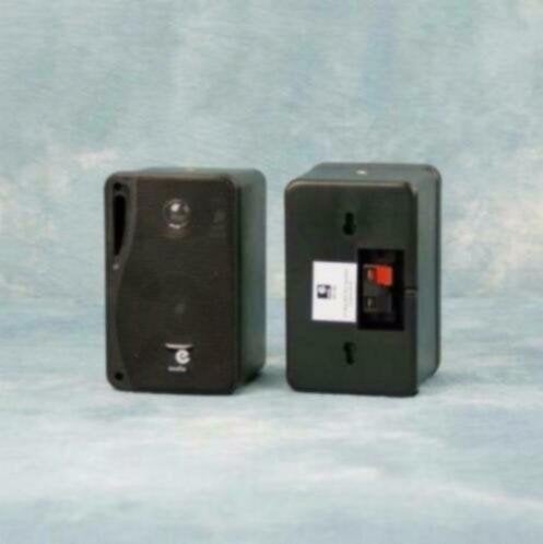 3 Weg mini speakers 80 Watt 4 Ohm Zwart, Overige merken, ., Nieuw, Ophalen of Verzenden