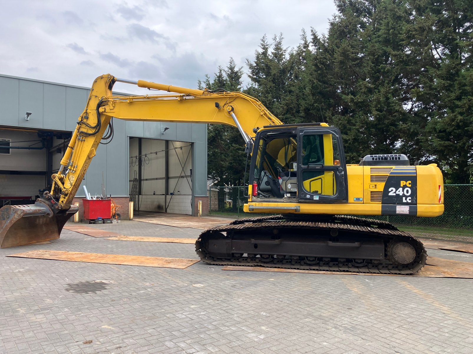 Komatsu pc240 rupskraan 24ton, Ophalen, Graafmachine