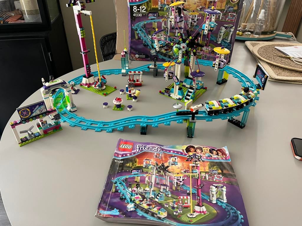 LEGO Pretpark Achtbaan 41130 FRIENDS, Kinderen en Baby's, Speelgoed | Duplo en Lego, Ophalen, Compleet, Lego, Friends