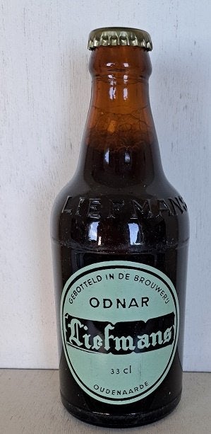 Liefmans Odnar Bierfles 33 cl vol, Verzamelen, Biermerken, Ophalen of Verzenden, Zo goed als nieuw, Flesje(s), Overige merken