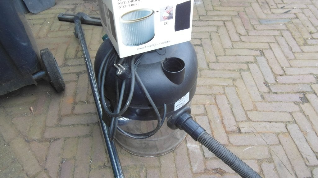 stofzuiger nat /droog, Ophalen, Gebruikt