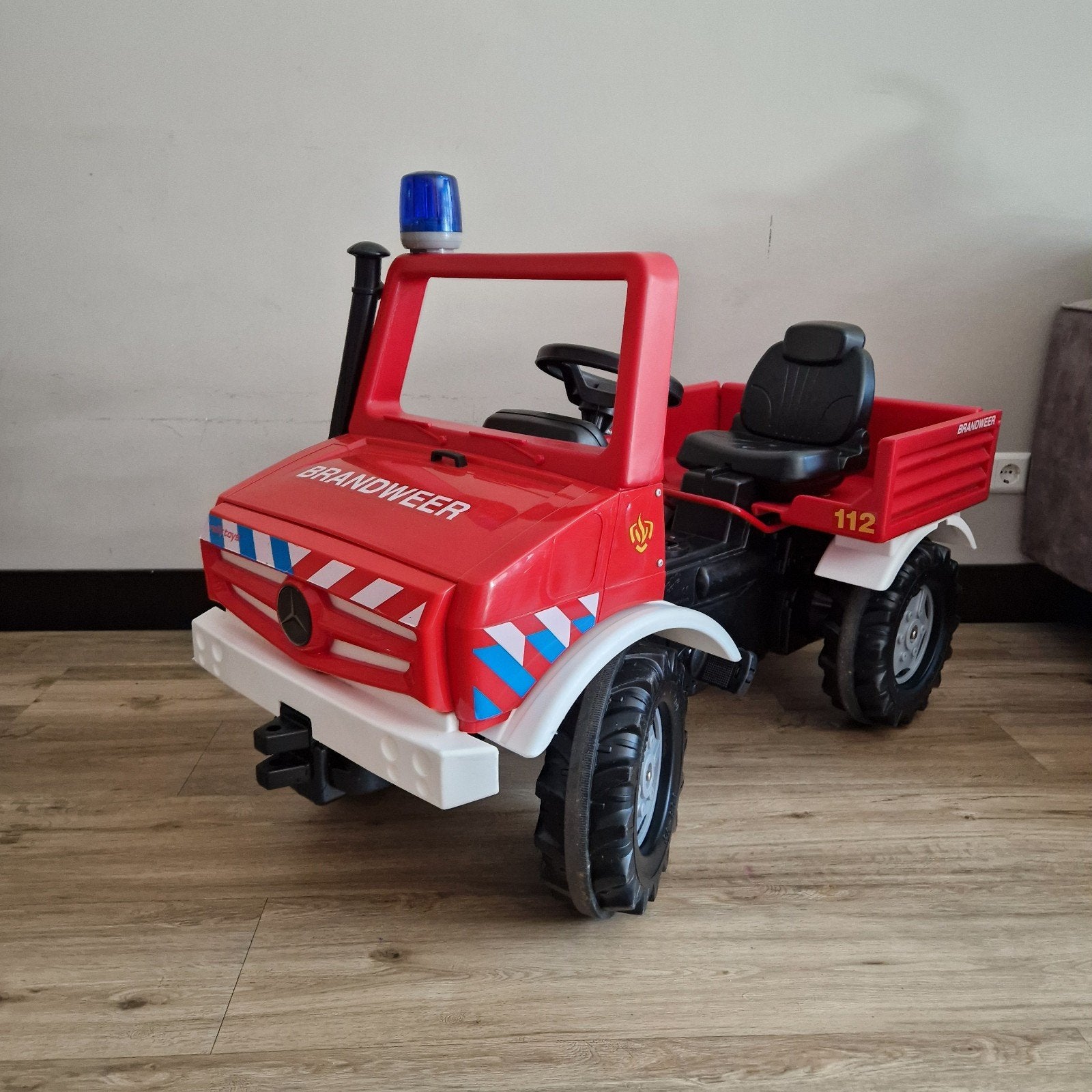 Rolly Toys Brandweerauto brandweerwagen 3-7 jaar, Ophalen, Zo goed als nieuw