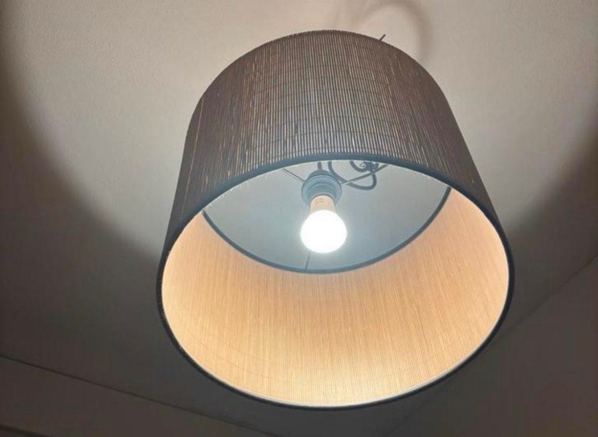 Moderne hanglamp - Zo goed als nieuw, Ophalen, Zo goed als nieuw, Metaal, E27 (groot)