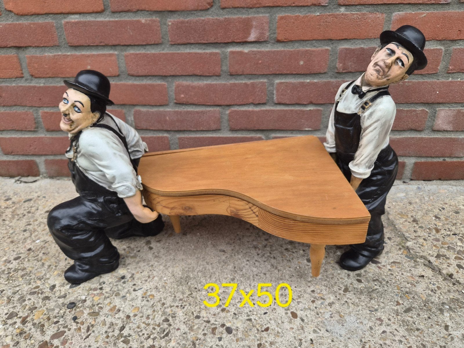 Laurel and Hardy beeld, Antiek en Kunst, Ophalen of Verzenden