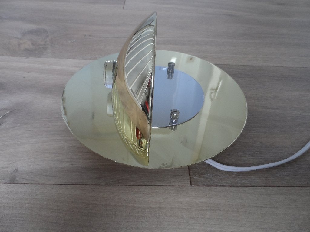Wandlamp messing, Ophalen of Verzenden
