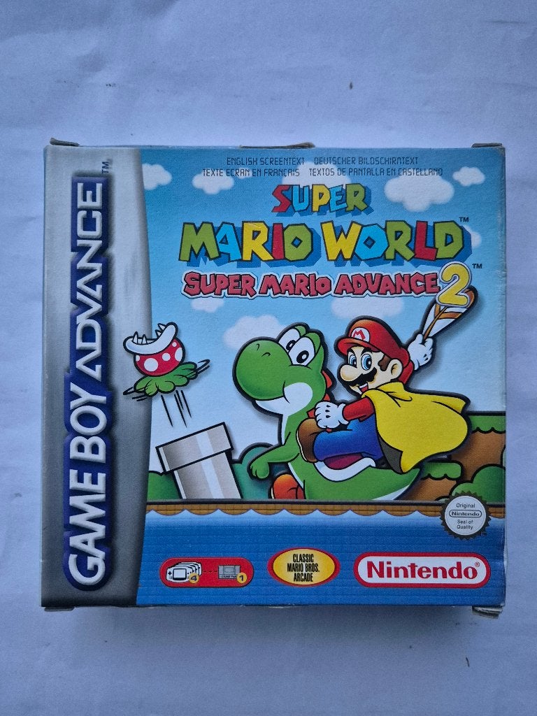 SUPER MARIO WORLD super mario advance 2, Spelcomputers en Games, Games | Nintendo Game Boy, Gebruikt, 1 speler, Racen en Vliegen