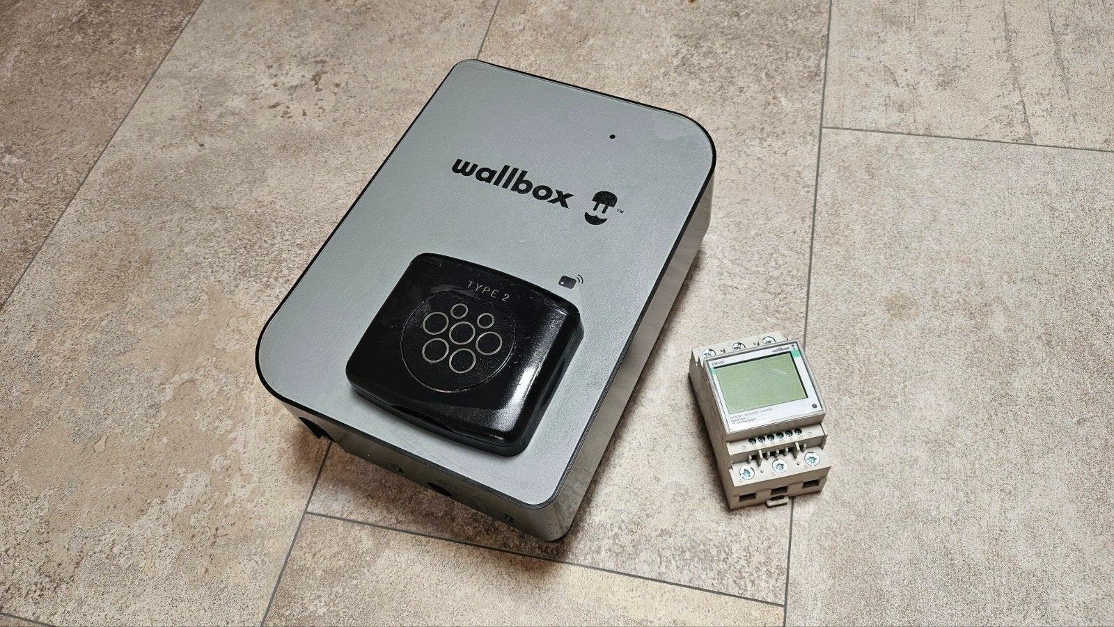 Wallbox Copper SB lader met losse meter - z.g.a.n., Auto diversen, Ophalen of Verzenden
