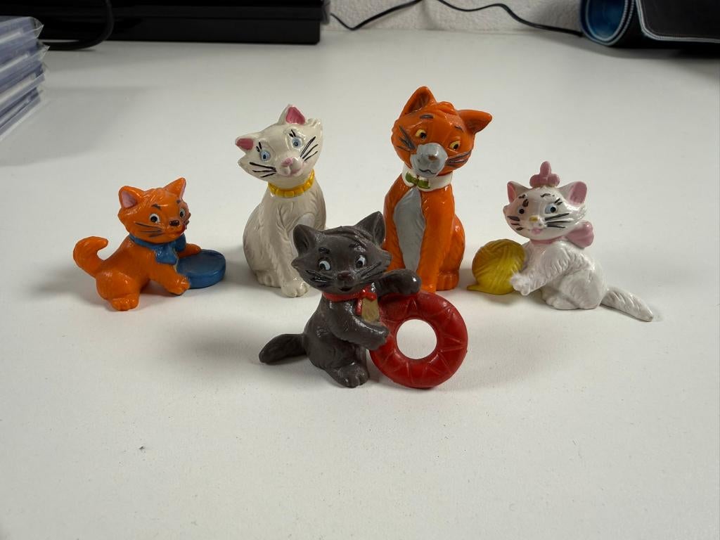 The Aristocats poppetjes Figuurtjes Disney, Verzamelen, Ophalen of Verzenden, Overige figuren, Zo goed als nieuw, Beeldje of Figuurtje