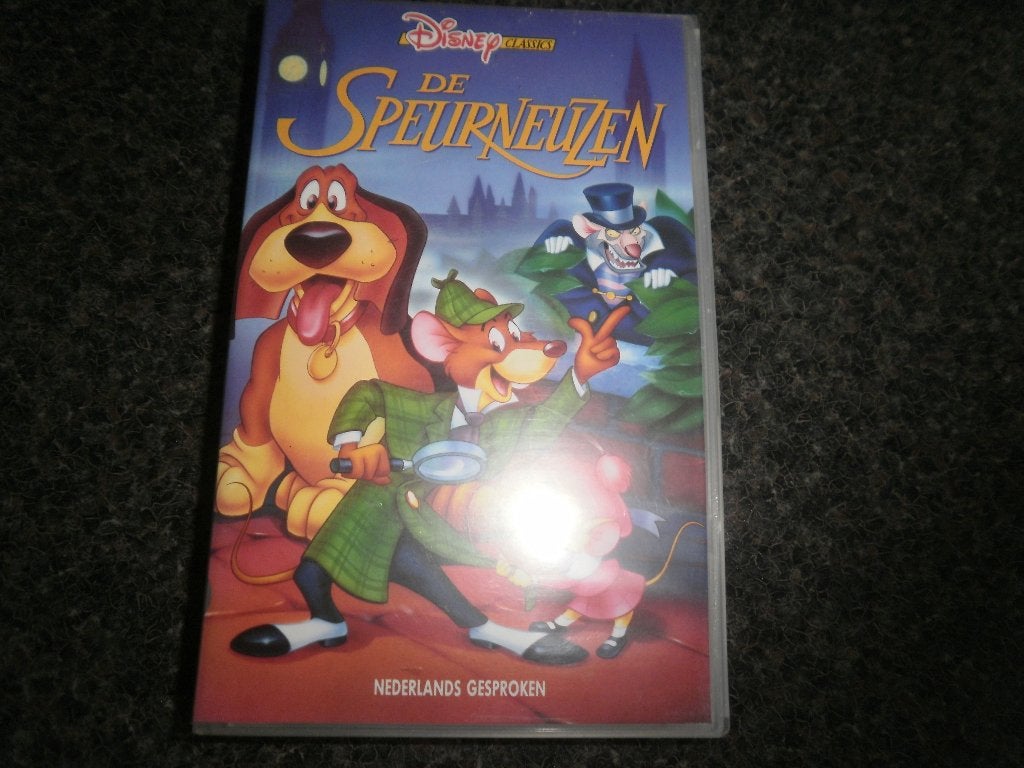 DE SPEURNEUZEN! Mooie Disney Tekenfilm Klassieker Op VIDEO!, Tekenfilm, Verzenden, Alle leeftijden, Kinderprogramma's en -films