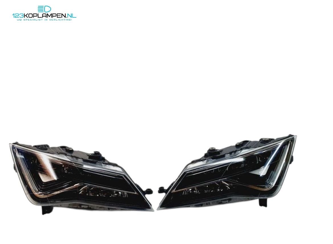 Seat Leon 5F facelift Full LED koplampen 5F1941007G, Gebruikt, -, Verzenden, -