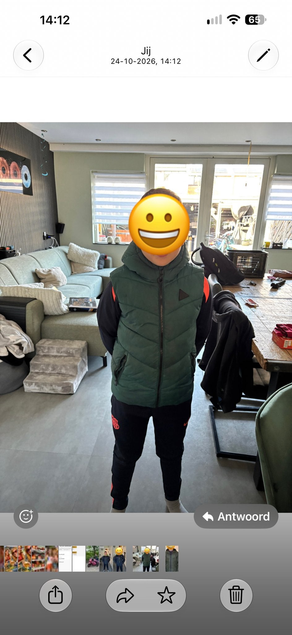 Stoere Minoti bodywarmer, maat 134/140, Ophalen of Verzenden, Zo goed als nieuw, Jongen, Jas