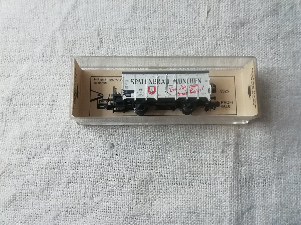 Fleischmann Spur N Bierwagen Spatenbräu München, Art. 8347, Gelijkstroom, Verzenden, Fleischmann, Wagon