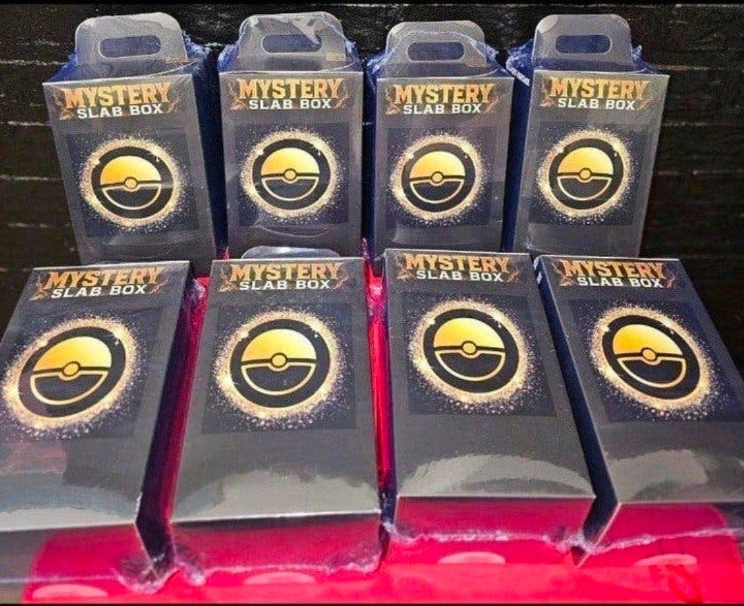 Foto 3 van Pokémon Slab Box - 3 stuks voor €99,- Nieuw en geseald🔥
