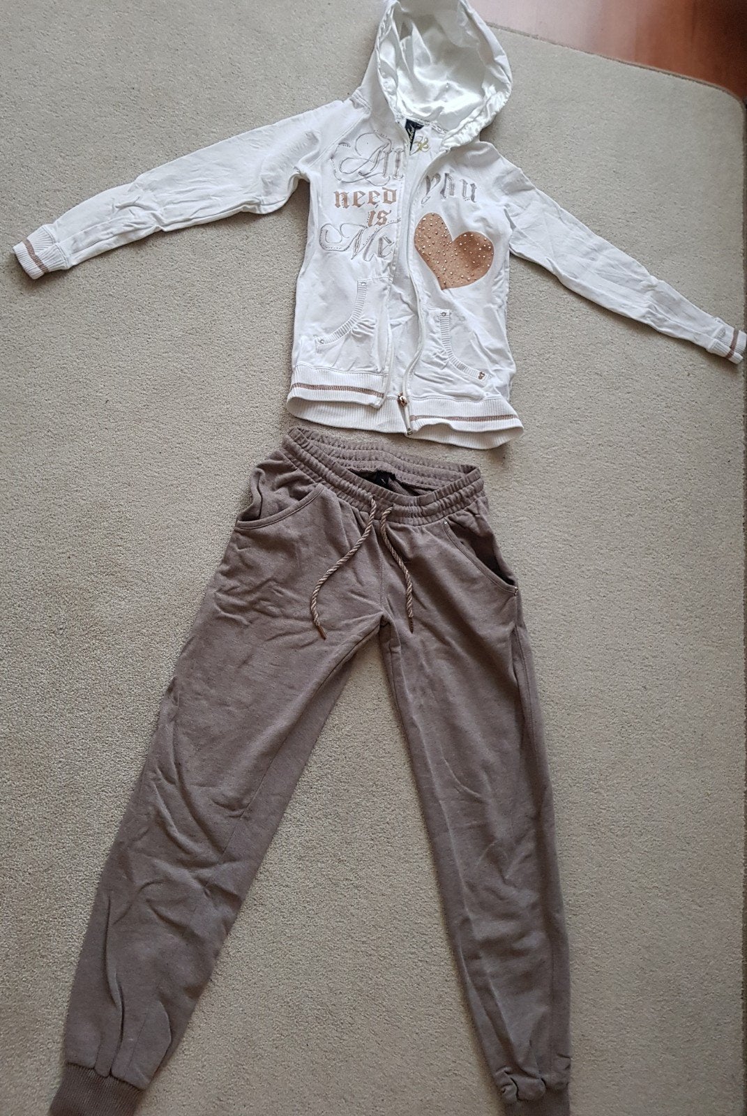 Cool cat joggingpak dames sportkleding vest maat xs broek s, Zo goed als nieuw, Coolcat, Maat 34 (XS) of kleiner, Meerkleurig
