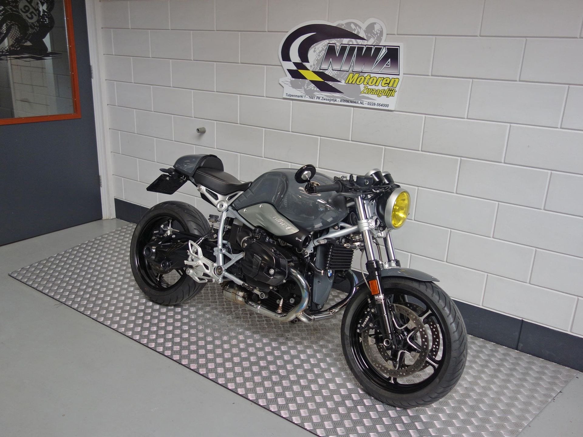 BMW R nine T Racer, Handvatverwarming, 1170 cc, Meer dan 35 kW, Toermotor