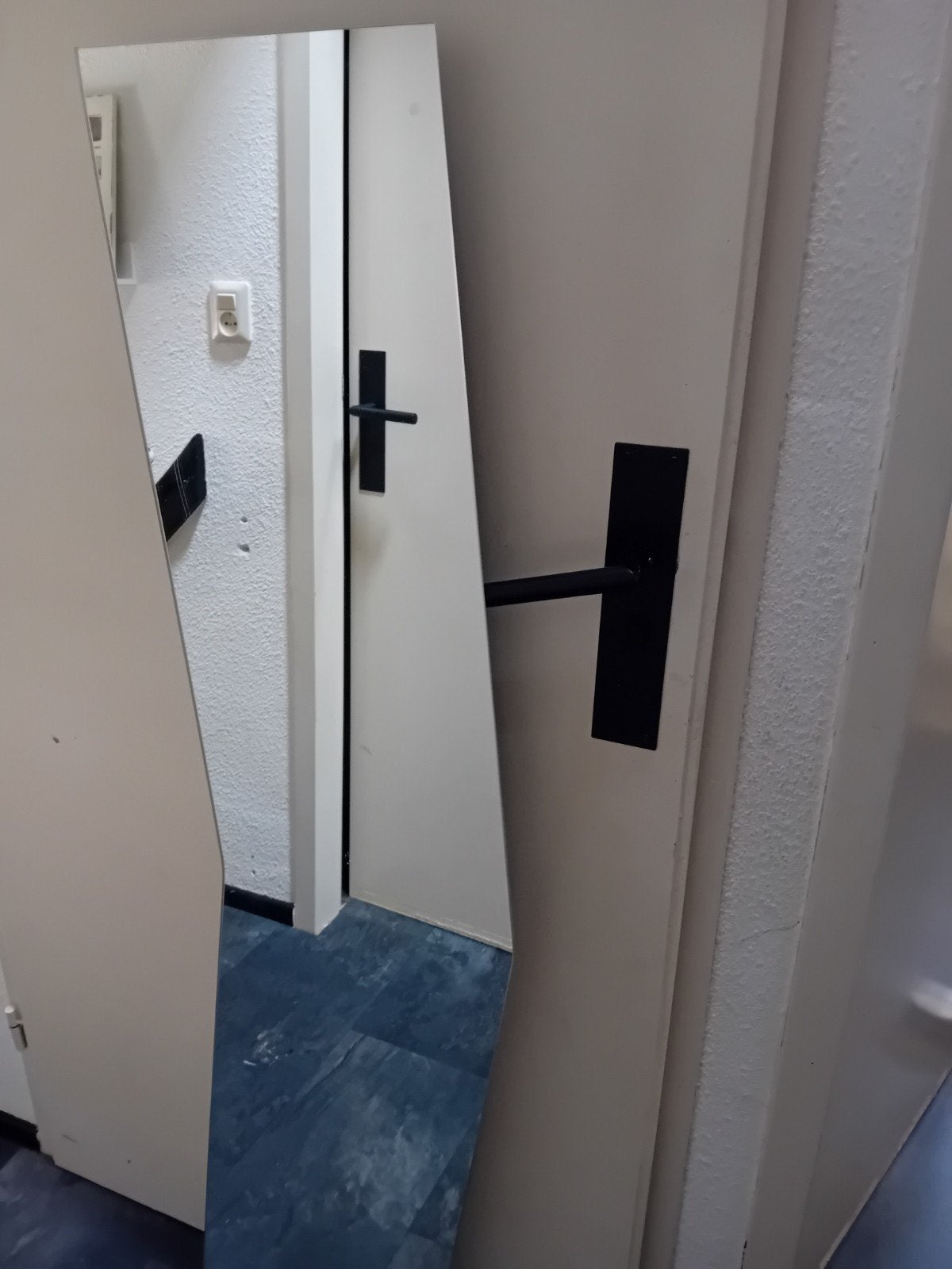 3 wandspiegels, plakspiegels 3 stuks, Huis en Inrichting, Woonaccessoires | Spiegels, Ophalen, Rechthoekig, Minder dan 50 cm, Minder dan 100 cm
