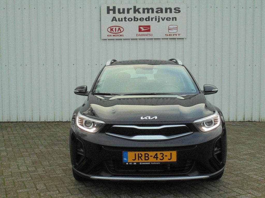 Kia Stonic 1.0 T-GDi MHEV 100PK AUTOMAAT NAVI HOGE INSTAP, Automaat, Zwart, Bedrijf, Automatische klimaatregeling
