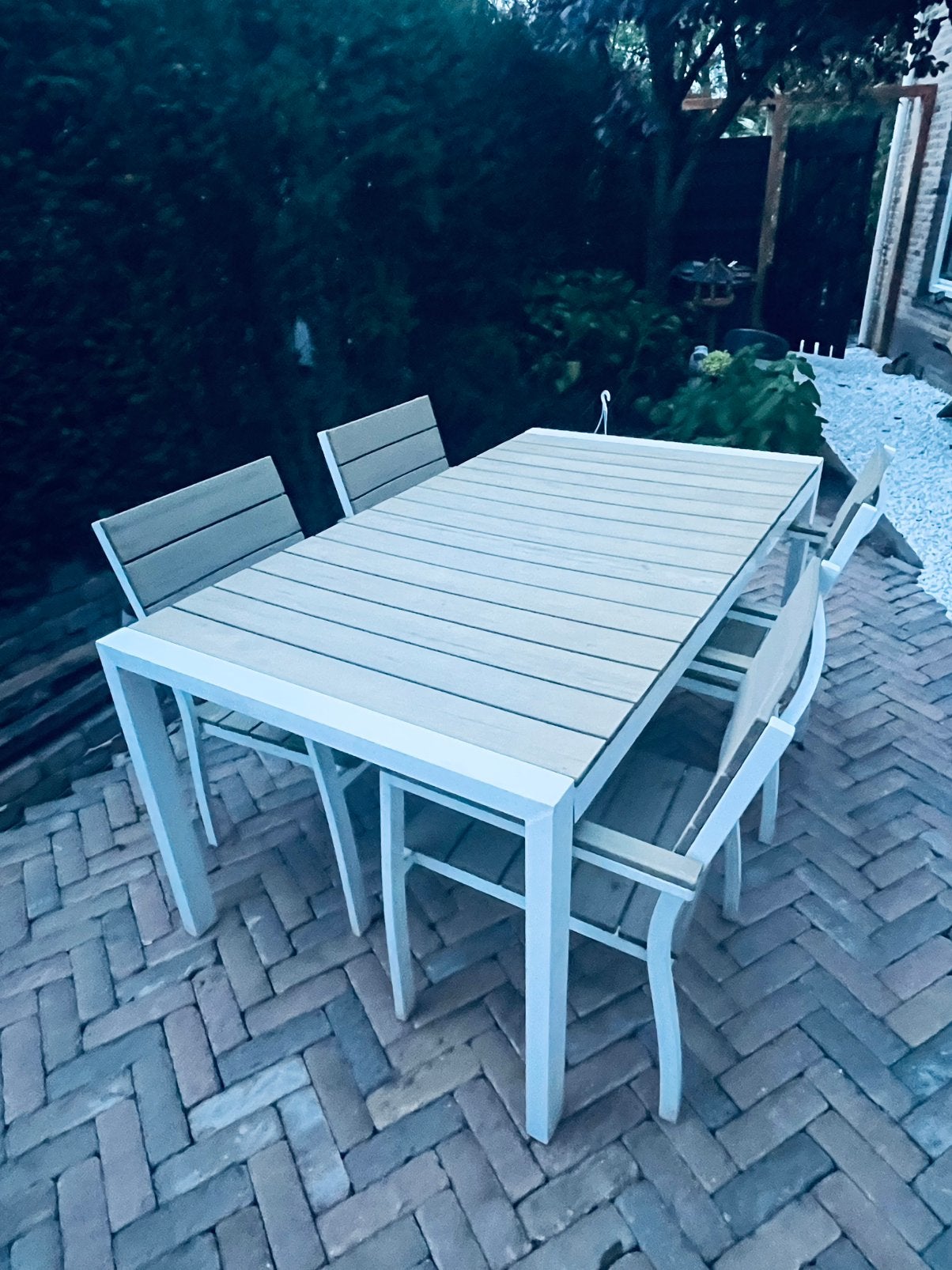 Tuinset, Ophalen, Zo goed als nieuw, Aluminium