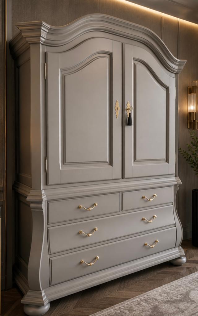Prachtige massief eiken buffetkast, Huis en Inrichting, Kasten | Buffetkasten, Ophalen, 200 cm of meer, 150 tot 200 cm, Zo goed als nieuw