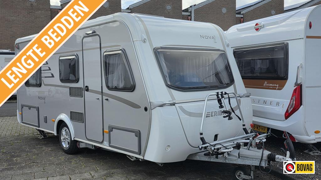 Eriba Nova Light 442, Caravans en Kamperen, Caravans, Schokbreker, Standaardzit, Bedrijf, 5 tot 6 meter