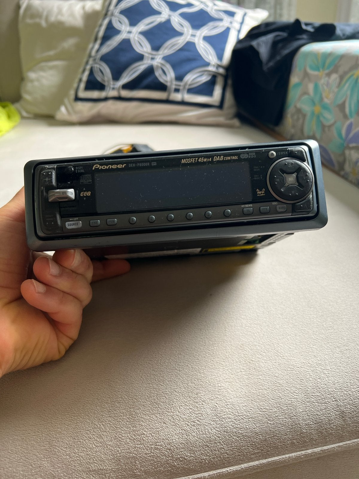 Pioneer DEH-P8000R Autoradio met DAB Control, Ophalen of Verzenden, Gebruikt