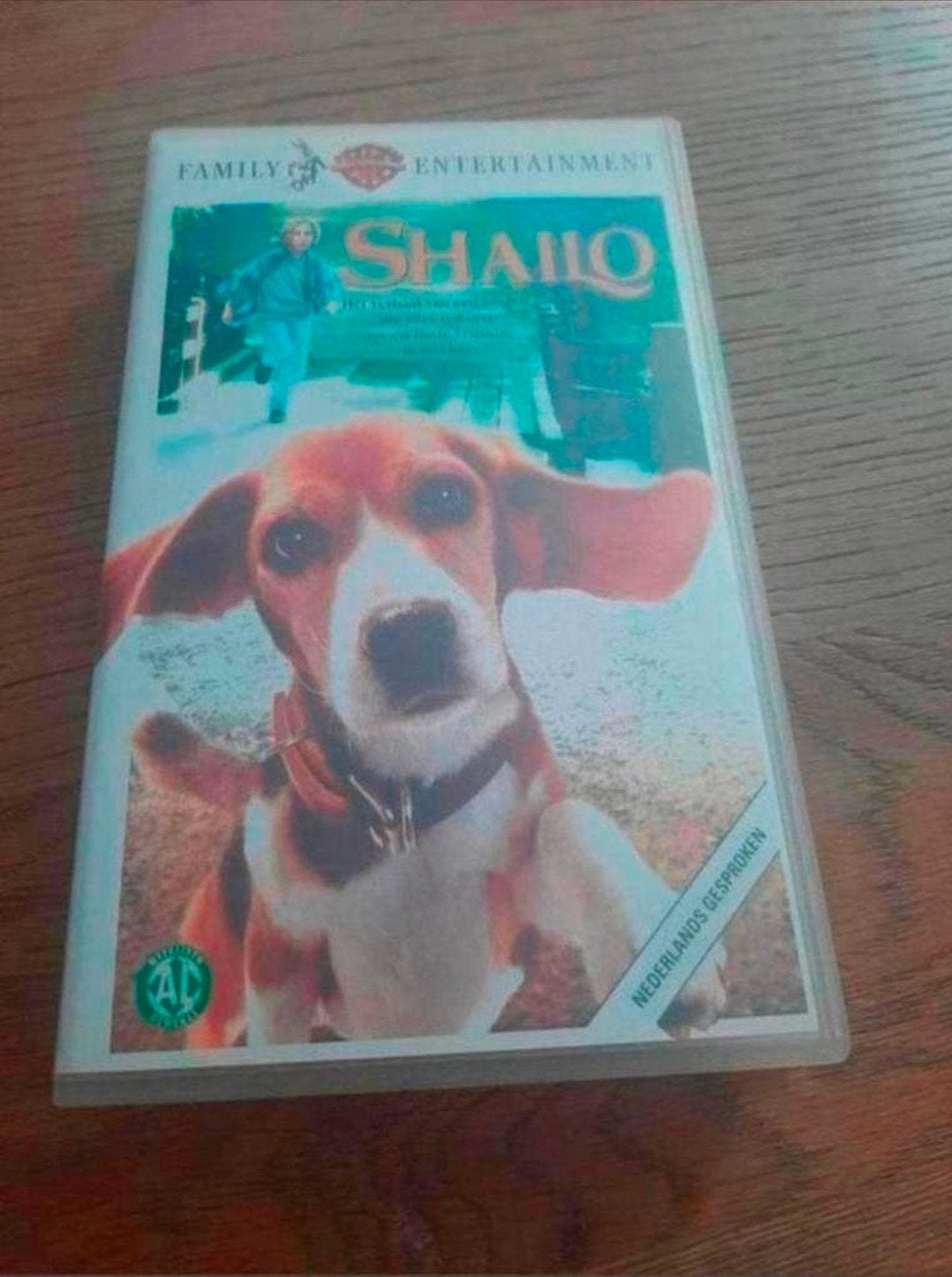 Shailo de hond videoband., Ophalen of Verzenden, Gebruikt, Kinderprogramma of -film, VHS