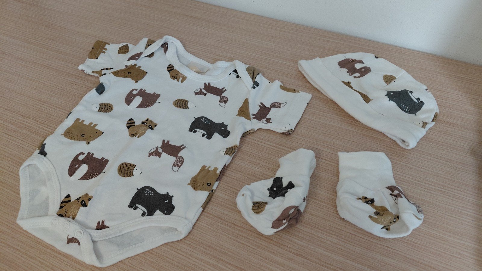 Baby kleding set romper, Ophalen of Verzenden, Zo goed als nieuw, Maat 62