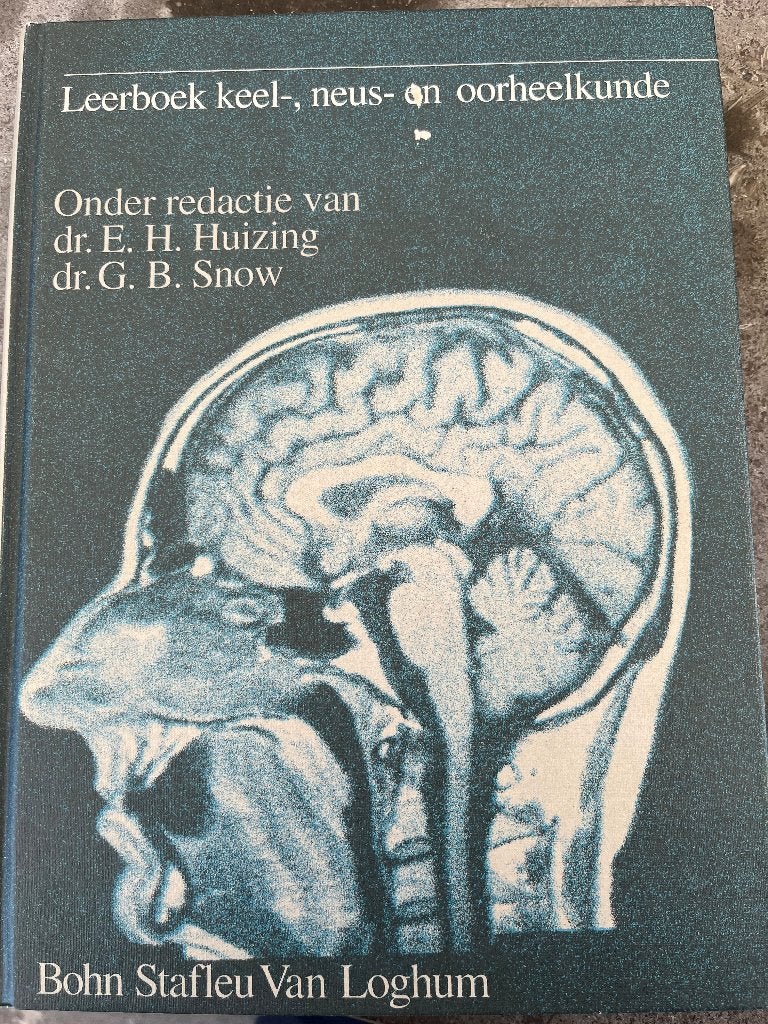 leerboek keel-, neus-, en oorheelkunde Huizing en Snow, Boeken, Studieboeken en Cursussen, Ophalen of Verzenden, Bohn Stafleu van Loghum