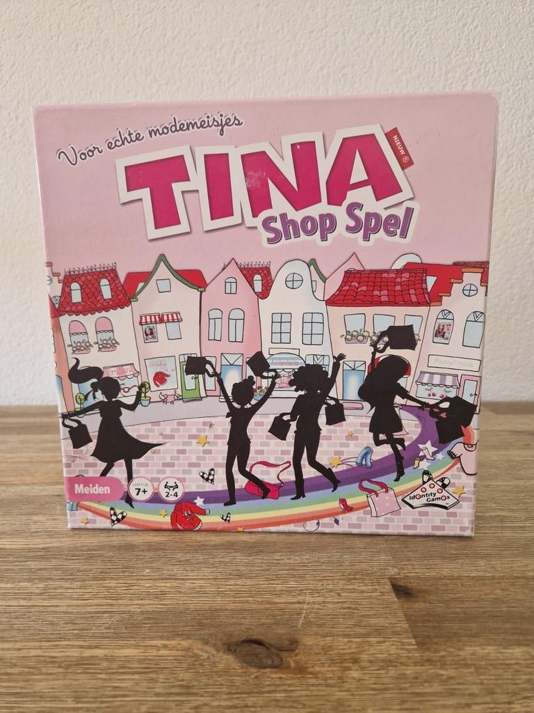Tina Shop Spel - Voor echte modemeisjes, Hobby en Vrije tijd, Gezelschapsspellen | Bordspellen, Een of twee spelers, Ophalen of Verzenden