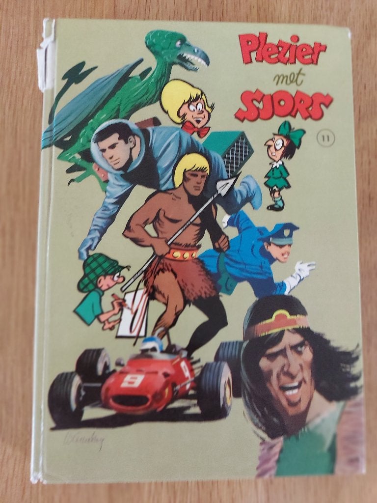 Plezier met Sjors 11, Eén stripboek, Ophalen of Verzenden, Gelezen