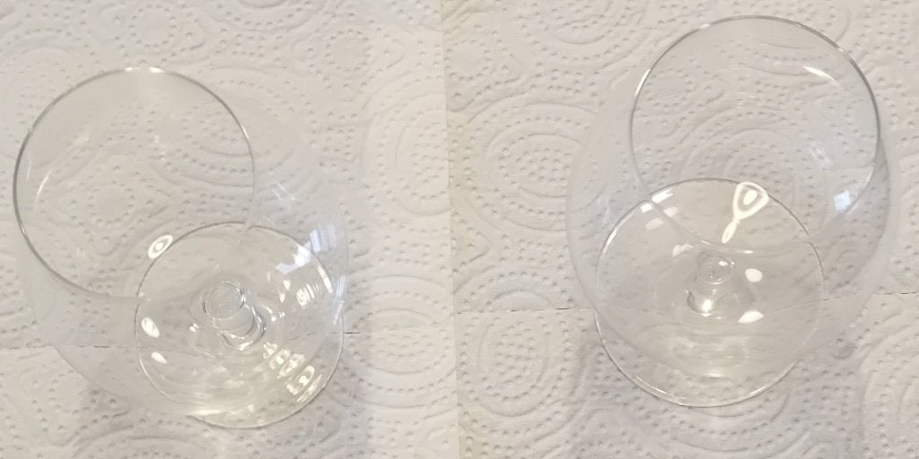 Te Koop: Twee cognac glazen. , Ophalen of Verzenden, Gebruikt, Overige typen
