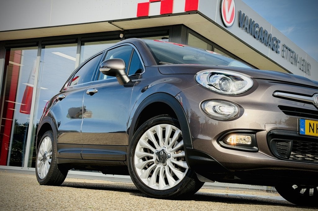 Fiat 500X 1.4 T M-Air Lounge | CLIMA | CRUISE | TREKHAAK | P, Auto's, 12 maanden, Gebruikt, 4 cilinders, Origineel Nederlands