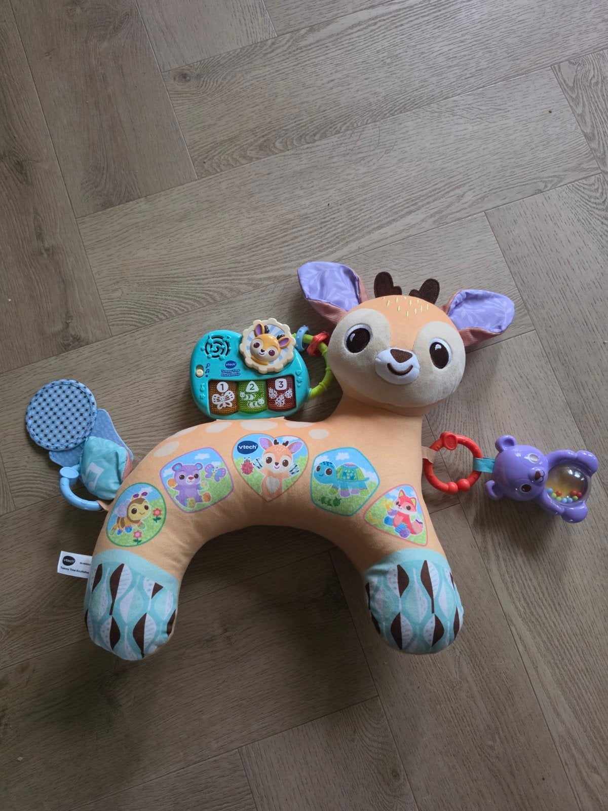 VTech Hertje Buikkussen - Nieuwstaat, Ophalen of Verzenden, Zo goed als nieuw, Overige typen, Met licht