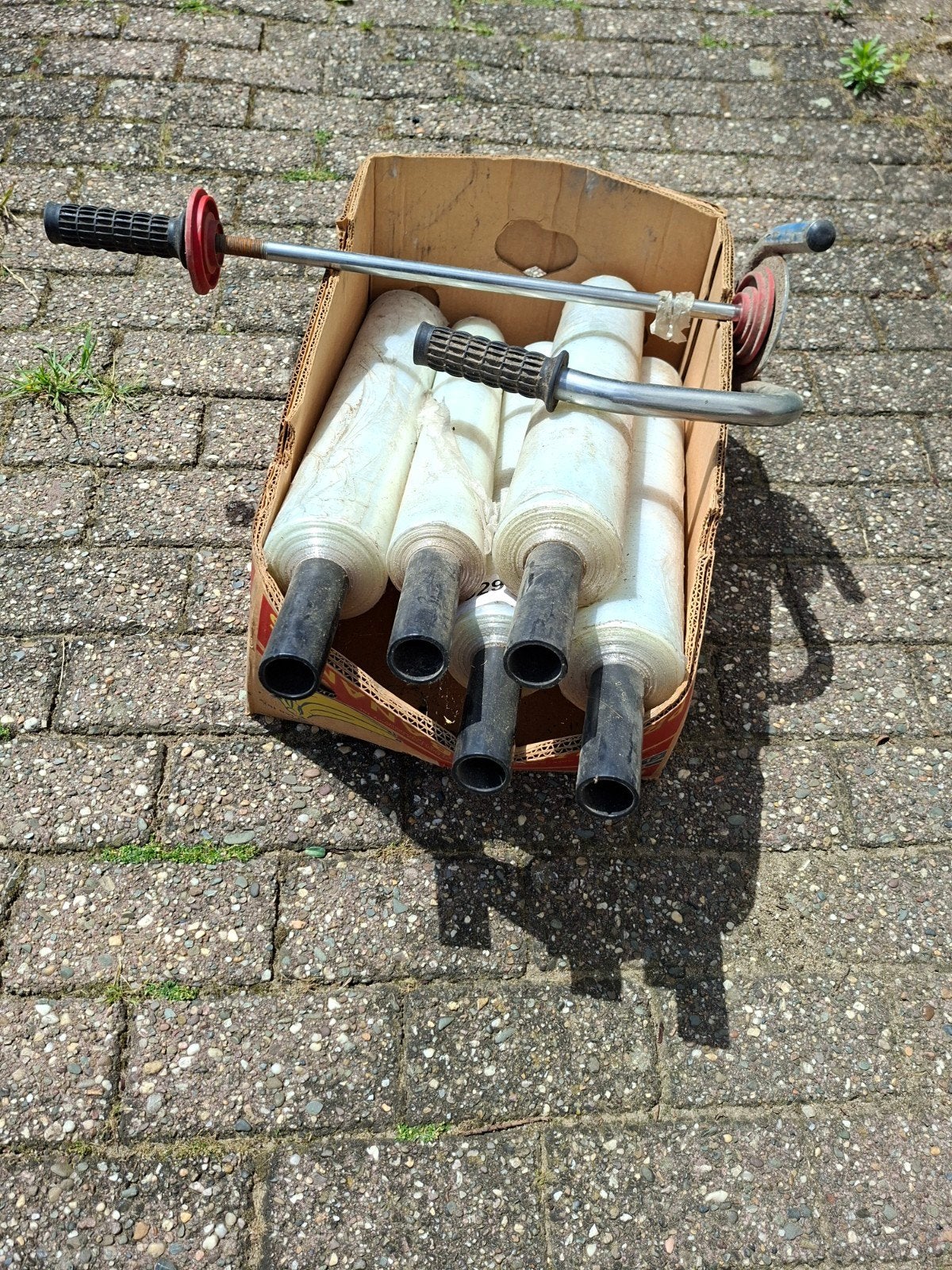 5 rol sealfolie met houder, Ophalen, Minder dan 5 m², Folie