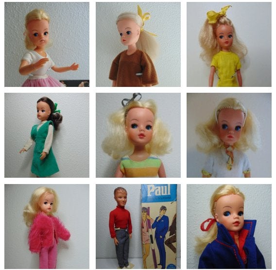 Vintage Barbie en Sindy poppen te koop, Verzenden, Gebruikt, Pop