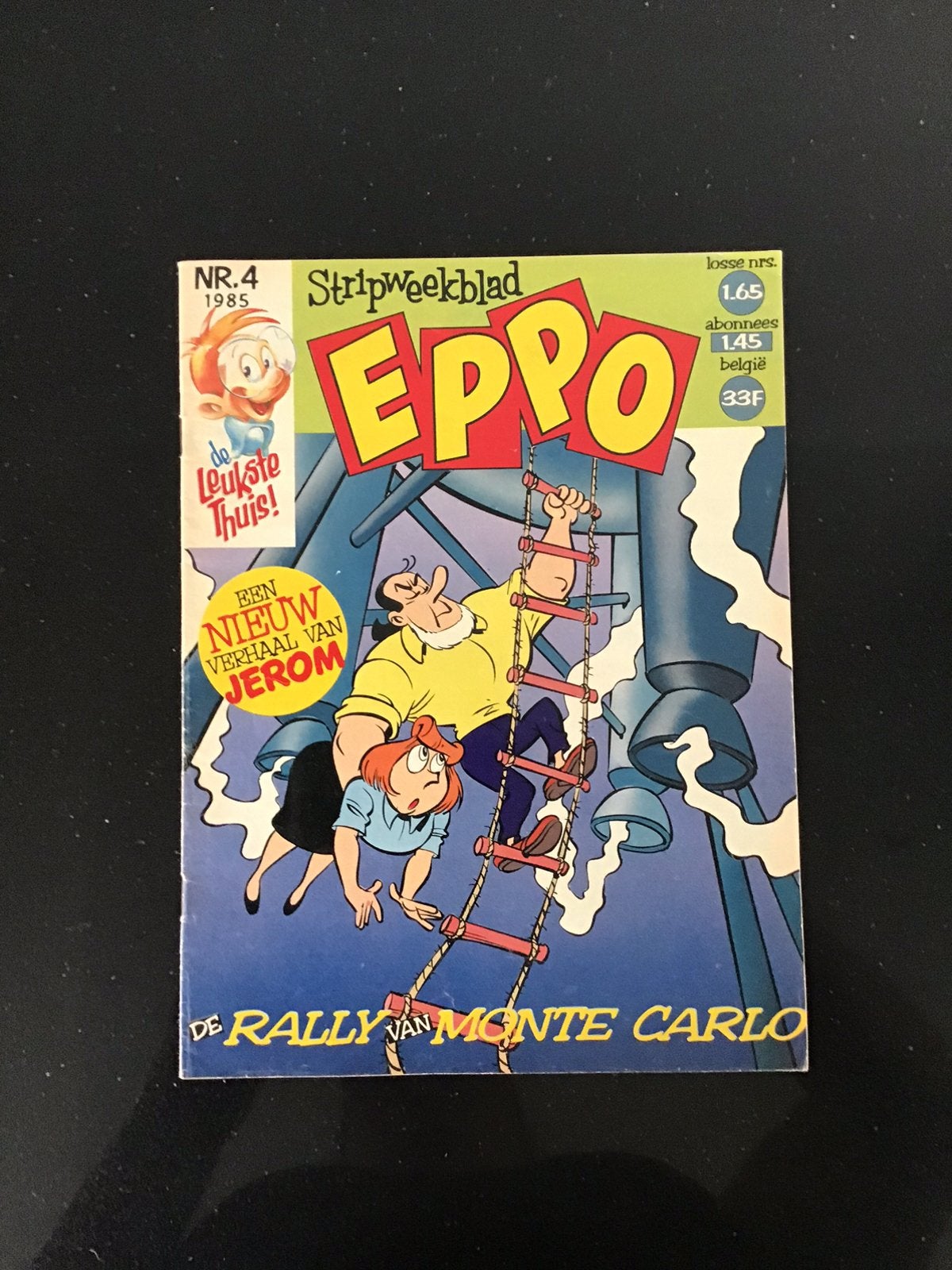 Stripblad. Eppo. Uitgave 1985. Nummer 4., Boeken, Stripboeken, Eén stripboek, Verzenden, Gelezen