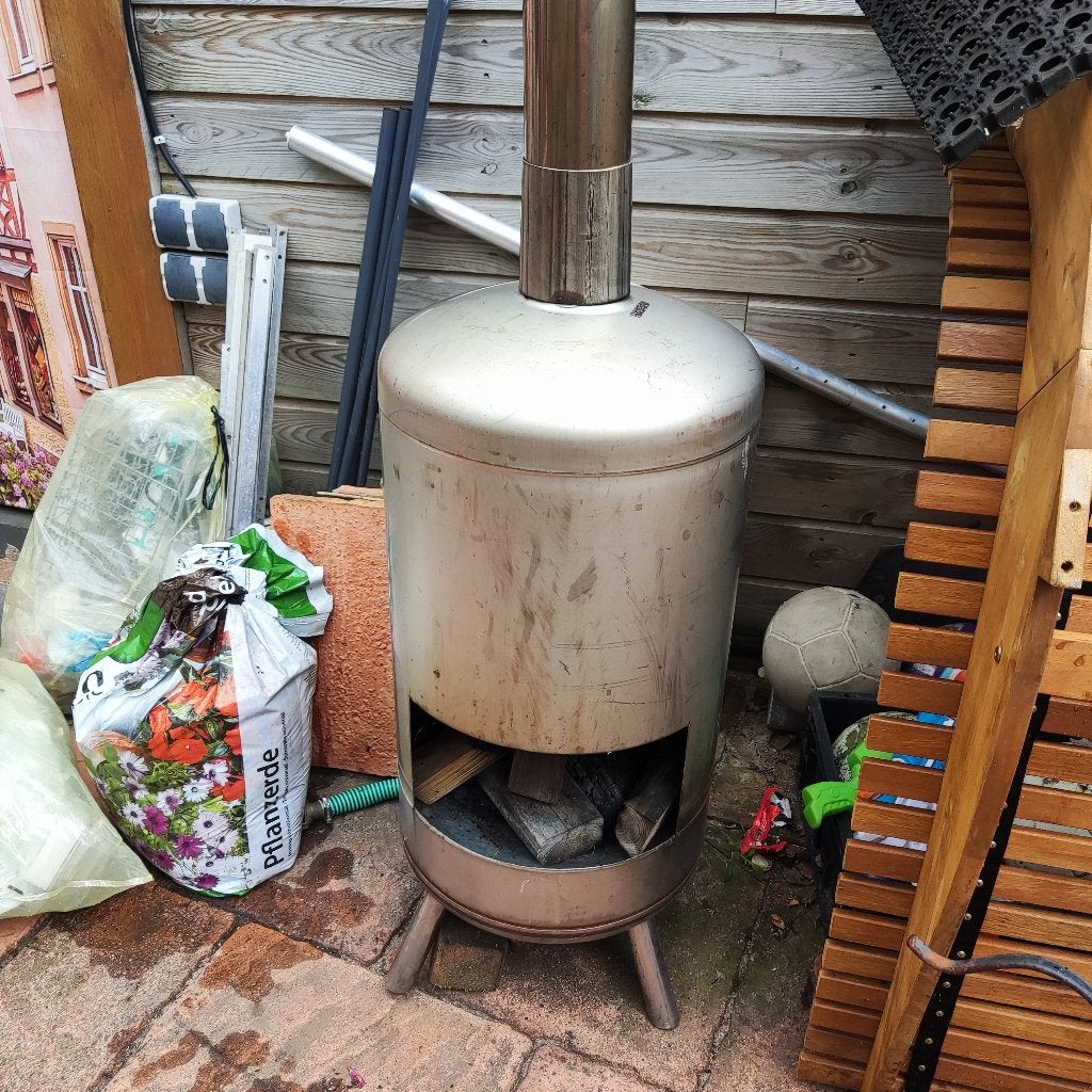 Zwembad Kachel rvs, Ophalen, Gebruikt, Verwarming